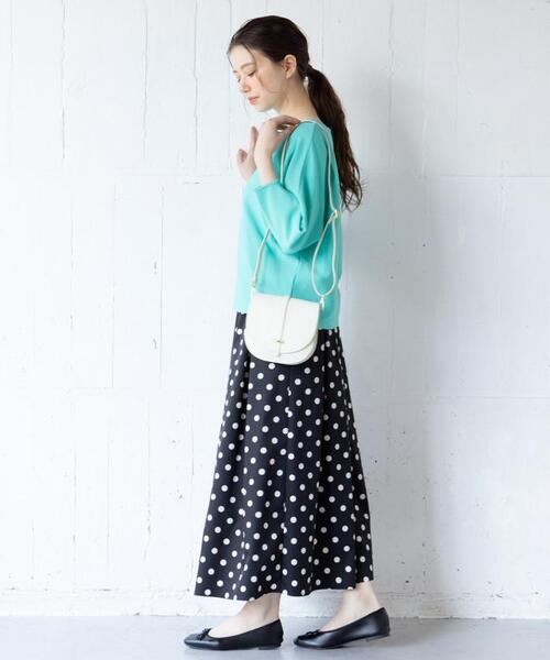 en recre(アンレクレ)の「【LABORATORIO MARIUCCI】カラーショルダーバッグ(ショルダーバッグ・レディース・ライトブルー/アイボリー/クリーム・FREE)」の9枚目の写真