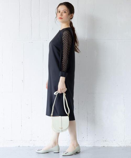 en recre(アンレクレ)の「【LABORATORIO MARIUCCI】カラーショルダーバッグ(ショルダーバッグ・レディース・ライトブルー/アイボリー/クリーム・FREE)」の10枚目の写真