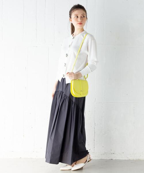 en recre(アンレクレ)の「【LABORATORIO MARIUCCI】カラーショルダーバッグ(ショルダーバッグ・レディース・ライトブルー/アイボリー/クリーム・FREE)」の13枚目の写真