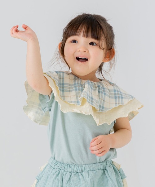 chil2(チルツー)の「フリルスタイ(スタイ/よだれかけ・キッズ・C/B/D/E/A・FREE)」の2枚目の写真