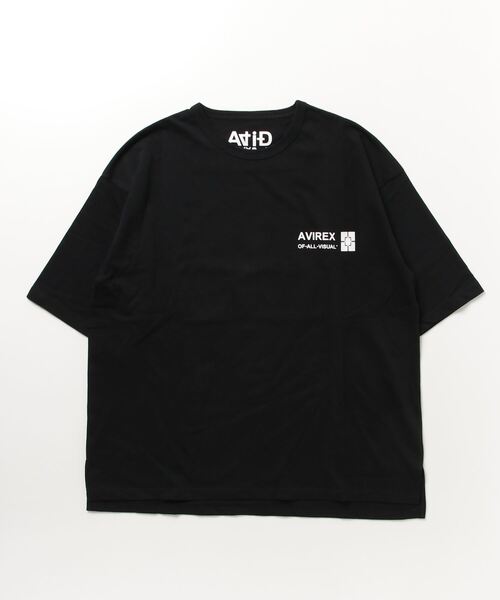 直営店限定】AVIREX × A4A SPLASH PAINT SHORT SLEEVE T-SHIRT