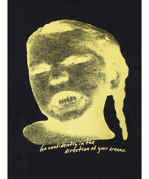 jouetie（ジュエティ）の「ガールフォトクロップドフィット Tシャツ（Tシャツ/カットソー・レディース・オフホワイト/ブラック/グリーン・MEDIUM）」の19枚目の写真