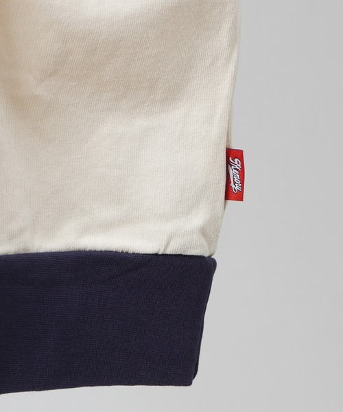 【MEMORY】 raglan long sleeve polo shirt / ラグラン 長袖 ポロシャツ（ポロシャツ）｜#MEMORY（メモリー）