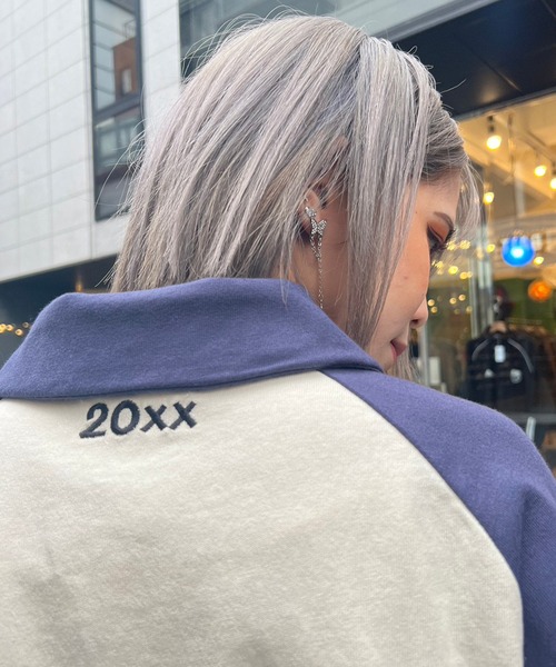 【MEMORY】 raglan long sleeve polo shirt / ラグラン 長袖 ポロシャツ（ポロシャツ）｜#MEMORY（メモリー）