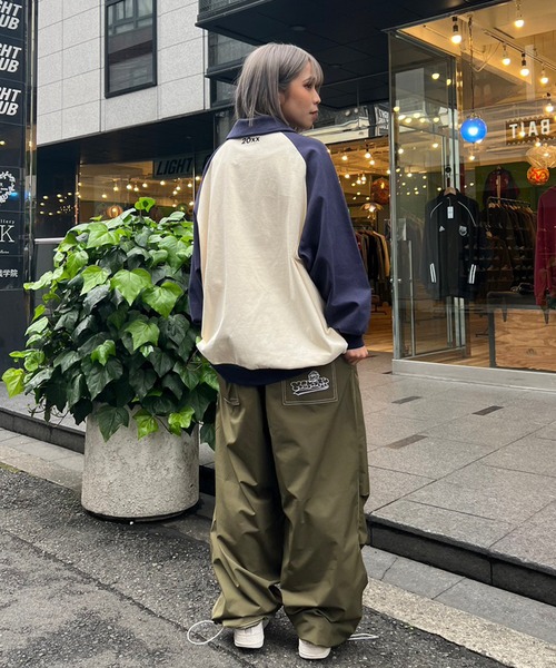 【MEMORY】 raglan long sleeve polo shirt / ラグラン 長袖 ポロシャツ（ポロシャツ）｜#MEMORY（メモリー）