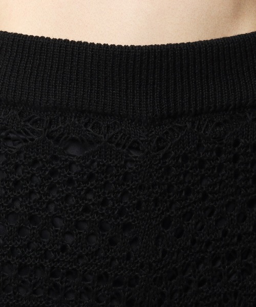 SPIRALGIRL(スパイラルガール)の「クロシェフレアパンツ(その他パンツ・レディース・ブラウン/ホワイト/ブラック・FREE)」の17枚目の写真