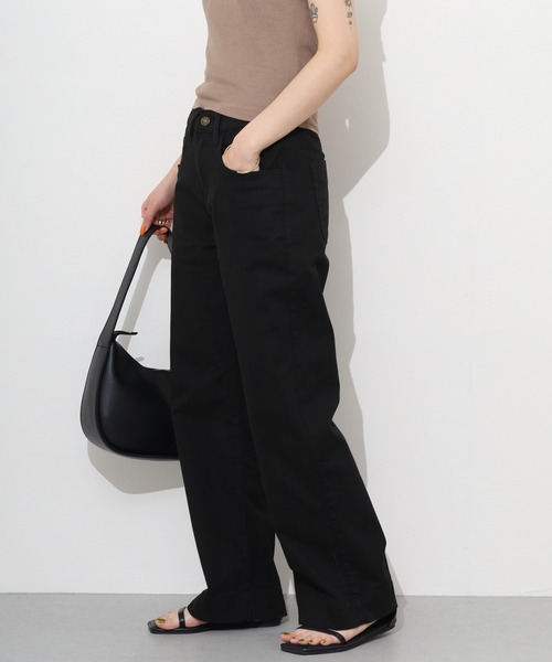 atONE(アットワン)の「atONE カラーツイルワイドパンツ(その他パンツ・レディース・ブラック/ベージュ/カーキ・4L/L/LL/3L/M)」の21枚目の写真