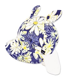 うさ耳日除け付CAP