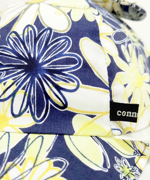 connect M(コネクトエム)の「うさ耳日除け付CAP(キャップ・キッズ・ライトイエロー/ライトグリーン/ネイビー・S)」の9枚目の写真