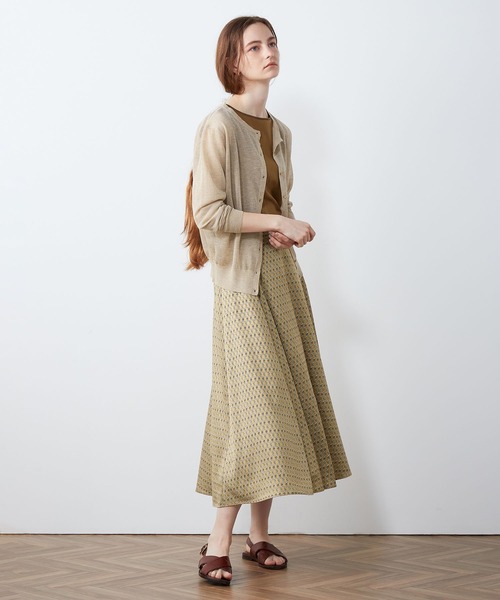 LE SOUK HOLIDAY（ルスークホリデー）の「シアーカーディガン（カーディガン/ボレロ・レディース・グリーン/レッド/ブラック/ベージュ・M/L）」の15枚目の写真