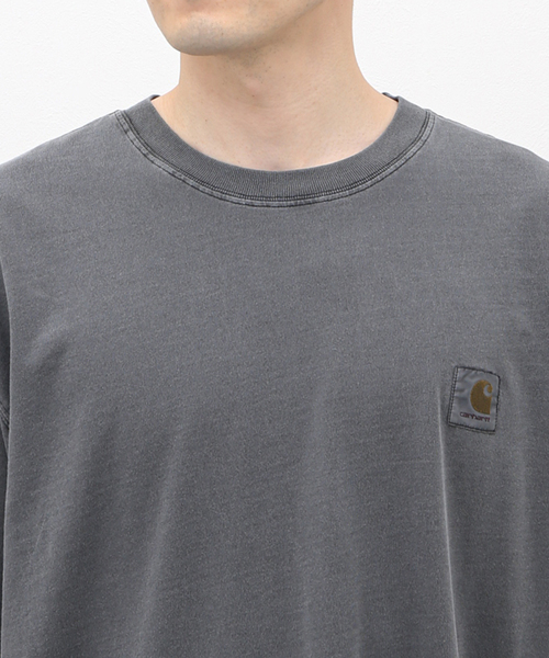 Carhartt WIP(カーハートダブリューアイピー)の「【CARHARTT WIP】S/S NELSON T-SHIRT I029949(Tシャツ/カットソー・メンズ・ホワイト/ブラック/ベージュ/グリーン・MEDIUM/LARGE)」の5枚目の写真
