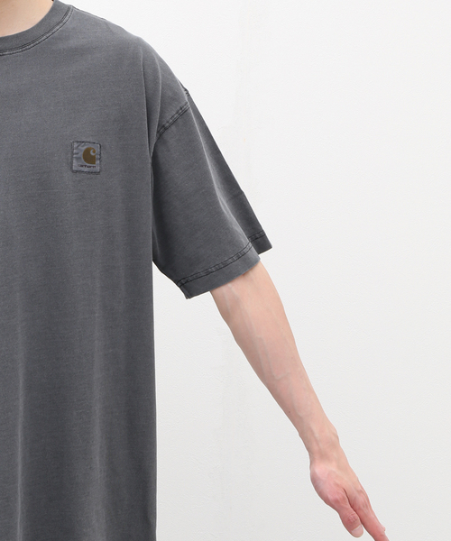 Carhartt WIP(カーハートダブリューアイピー)の「【CARHARTT WIP】S/S NELSON T-SHIRT I029949(Tシャツ/カットソー・メンズ・ホワイト/ブラック/ベージュ/グリーン・MEDIUM/LARGE)」の9枚目の写真