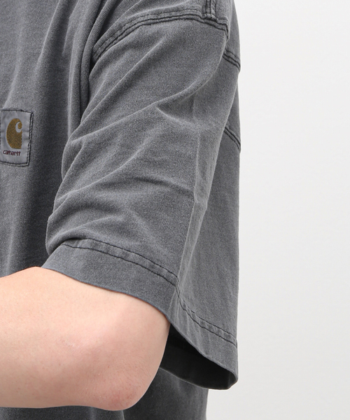 Carhartt WIP(カーハートダブリューアイピー)の「【CARHARTT WIP】S/S NELSON T-SHIRT I029949(Tシャツ/カットソー・メンズ・ホワイト/ブラック/ベージュ/グリーン・MEDIUM/LARGE)」の14枚目の写真