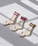 Healthknit（ヘルスニット）の「【Healthknit(ヘルスニット）】クラシック3Pソックス(KIDS)（ソックス/靴下・MEDIUM）」