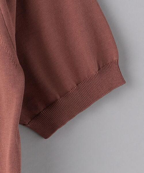 SOVEREIGN（ソブリン）の「＜SOVEREIGN＞ ショートスリーブ ハイツイスト ニットTシャツ（ニット/セーター・メンズ・オレンジ系その他/ブラック/コバルトブルー・M/L/S）」の13枚目の写真