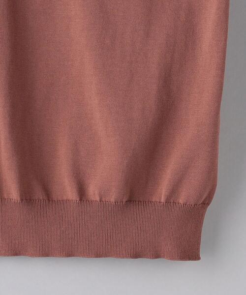 SOVEREIGN（ソブリン）の「＜SOVEREIGN＞ ショートスリーブ ハイツイスト ニットTシャツ（ニット/セーター・メンズ・オレンジ系その他/ブラック/コバルトブルー・M/L/S）」の11枚目の写真