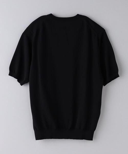 SOVEREIGN（ソブリン）の「＜SOVEREIGN＞ ショートスリーブ ハイツイスト ニットTシャツ（ニット/セーター・メンズ・オレンジ系その他/ブラック/コバルトブルー・M/L/S）」の14枚目の写真