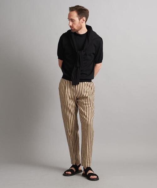 SOVEREIGN（ソブリン）の「＜SOVEREIGN＞ ショートスリーブ ハイツイスト ニットTシャツ（ニット/セーター・メンズ・オレンジ系その他/ブラック/コバルトブルー・M/L/S）」の17枚目の写真