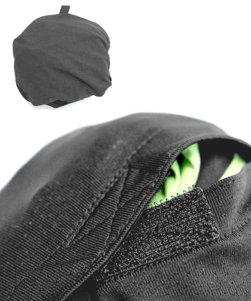 DONOBAN（ドノバン）の「キッズ日除け付き パッカブルバケットハット（ハット・キッズ・ピンク/ブラック/ブルー・ONESIZE）」の11枚目の写真