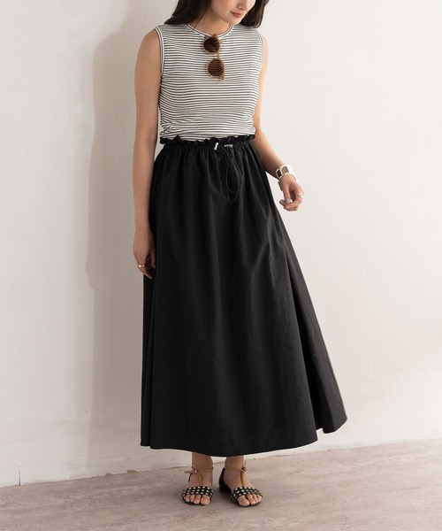 【セール】【ZOZOTOWN限定】ボーダードッキングワンピース（ワンピース）｜EUCLAID（エウクレイド）