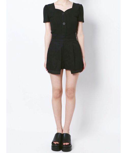EMODA(エモダ)の「カットオフハイウエストショートパンツ(その他パンツ・レディース・グレー/ベージュ/ブラック・SMALL/MEDIUM)」の18枚目の写真