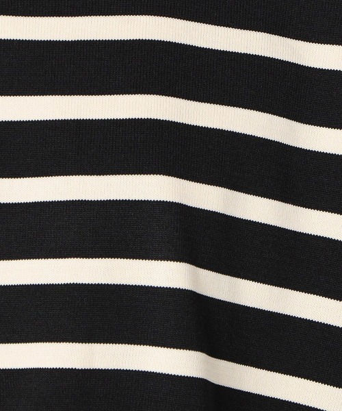 Grand PARK（グランドパーク）の「ボーダーニットプルオーバー（ニット/セーター・レディース・ブラック系その他・FREE）」の9枚目の写真