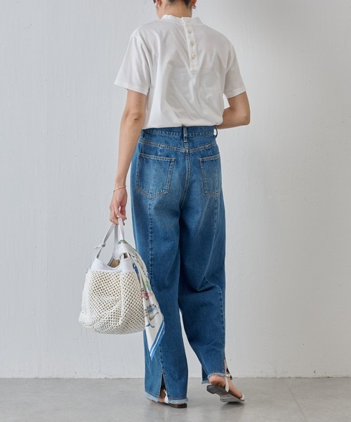 BEARDSLEYビアズリー　ポケットルーズデニム BEARDSLEY（ビアズリー）の「ルーズデニム（デニムパンツ）」 - WEAR