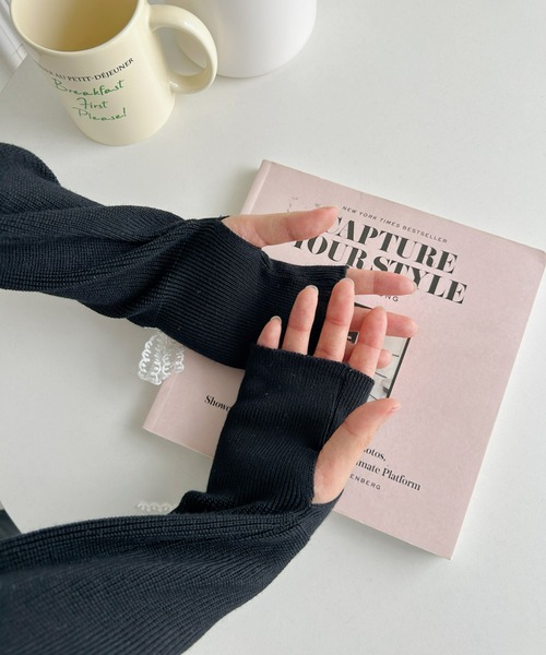 Loueme（ルエム）の「4WAYレースアップハイネックニットトップス（Tシャツ/カットソー・レディース・ホワイト/ブラック・FREE）」の11枚目の写真