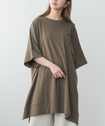 マント型チュニックTシャツ
