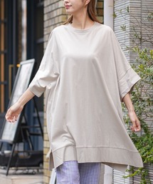 マント型チュニックTシャツ