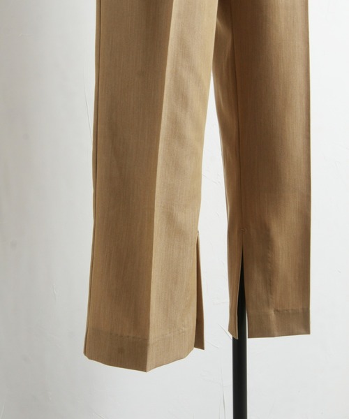 &. NOSTALGIA（アンドドットノスタルジア）の「ヘムスリットストレートパンツ（その他パンツ・レディース・ベージュ/ピンク・SMALL/MEDIUM）」の21枚目の写真