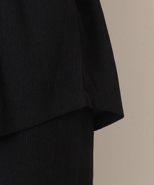 Cutie Blonde（キューティーブロンド）の「◆【セットアップ可】さらっと軽やか ウエストリボントップス（Tシャツ/カットソー・レディース・ブルー/ブラウン系その他/ブラック・01/02/03）」の12枚目の写真