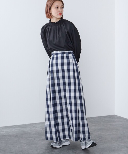 BEAMS HEART(ビームスハート)の「2WAY シャーリング ブラウス(シャツ/ブラウス・レディース・オフホワイト/オリーブ/ブラック/ブラウン系その他4・FREE)」の8枚目の写真