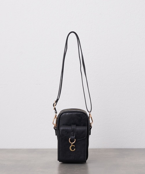 Chico(チコ)の「お財布付きショルダーバッグ(ショルダーバッグ・レディース・ブラック系その他2/ライトベージュ/ブラック/シルバー・FREE)」の5枚目の写真