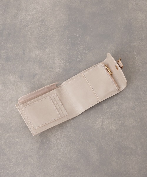 Chico(チコ)の「お財布付きショルダーバッグ(ショルダーバッグ・レディース・ブラック系その他2/ライトベージュ/ブラック/シルバー・FREE)」の15枚目の写真