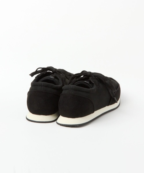 GLOBAL WORK（グローバルワーク）の「エアかるクラシックスニーカー/一部店舗限定/966005（スニーカー・レディース・ベージュ/ブラック・LARGE/MEDIUM）」の5枚目の写真