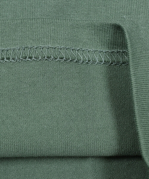 BeBe（ベベ）の「フロッキープリントロゴTシャツ(80~150cm)（Tシャツ/カットソー・キッズ・オフホワイト/グリーン・110cm/130cm/120cm/90cm/100cm/150cm/140cm）」の20枚目の写真