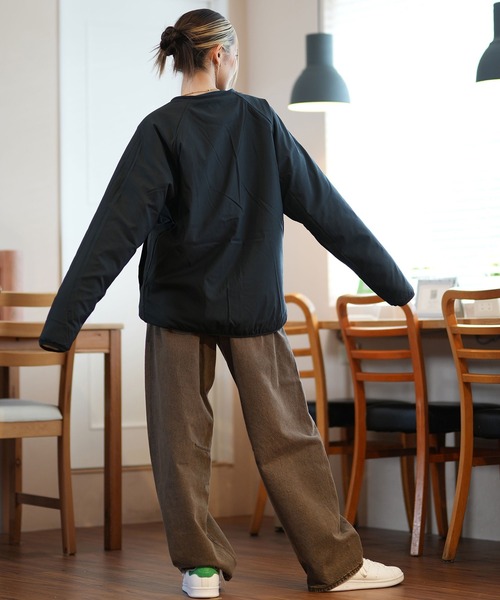 Columbia（コロンビア）の「columbia/コロンビア SEATTLE MOUNTAIN II JACKET ジャケット リバーシブル オープンカラー ルーズシルエット AE5693（ノーカラーコート・レディース・ホワイト×ブラック/マルチ/ブラック/ベージュ系その他・S/M/L）」の13枚目の写真