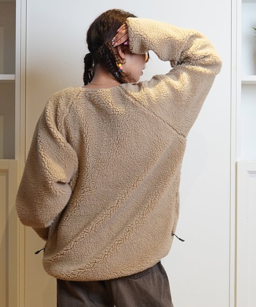 Columbia（コロンビア）の「columbia/コロンビア SEATTLE MOUNTAIN II JACKET ジャケット リバーシブル オープンカラー ルーズシルエット AE5693（ノーカラーコート・レディース・ホワイト×ブラック/マルチ/ブラック/ベージュ系その他・S/M/L）」の16枚目の写真