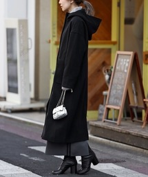 フーデッドロングコート