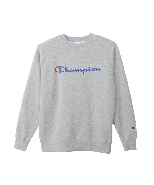 Champion(チャンピオン)の「【Champion/チャンピオン】メンズ ベーシック クルーネックスウェットシャツ(スウェット・メンズ・ネイビー/モカ/ホワイト/グレー/ブラック・X-LARGE/MEDIUM/LARGE/SMALL)」の1枚目の写真