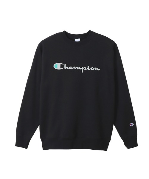 Champion(チャンピオン)の「【Champion/チャンピオン】メンズ ベーシック クルーネックスウェットシャツ(スウェット・メンズ・ネイビー/モカ/ホワイト/グレー/ブラック・X-LARGE/MEDIUM/LARGE/SMALL)」の3枚目の写真