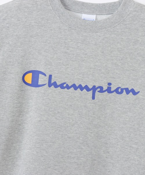 Champion(チャンピオン)の「【Champion/チャンピオン】メンズ ベーシック クルーネックスウェットシャツ(スウェット・メンズ・ネイビー/モカ/ホワイト/グレー/ブラック・X-LARGE/MEDIUM/LARGE/SMALL)」の14枚目の写真