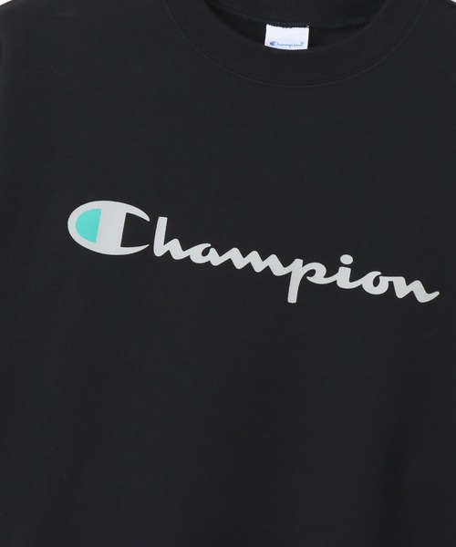 Champion(チャンピオン)の「【Champion/チャンピオン】メンズ ベーシック クルーネックスウェットシャツ(スウェット・メンズ・ネイビー/モカ/ホワイト/グレー/ブラック・X-LARGE/MEDIUM/LARGE/SMALL)」の10枚目の写真