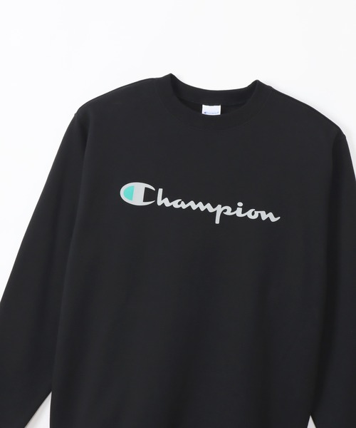Champion(チャンピオン)の「【Champion/チャンピオン】メンズ ベーシック クルーネックスウェットシャツ(スウェット・メンズ・ネイビー/モカ/ホワイト/グレー/ブラック・X-LARGE/MEDIUM/LARGE/SMALL)」の11枚目の写真
