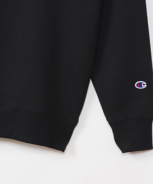 Champion(チャンピオン)の「【Champion/チャンピオン】メンズ ベーシック クルーネックスウェットシャツ(スウェット・メンズ・ネイビー/モカ/ホワイト/グレー/ブラック・X-LARGE/MEDIUM/LARGE/SMALL)」の13枚目の写真