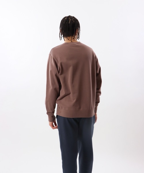 Champion(チャンピオン)の「【Champion/チャンピオン】メンズ ベーシック クルーネックスウェットシャツ(スウェット・メンズ・ネイビー/モカ/ホワイト/グレー/ブラック・X-LARGE/MEDIUM/LARGE/SMALL)」の19枚目の写真