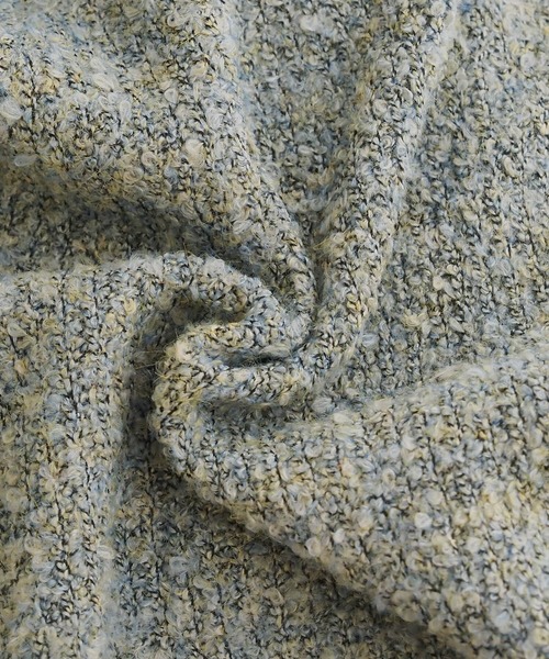 tiptop（ティップトップ）の「MIXブークレVネックカーディガン（カーディガン/ボレロ・レディース・グリーン/グレー/ピンク/ブルー・FREE）」の17枚目の写真