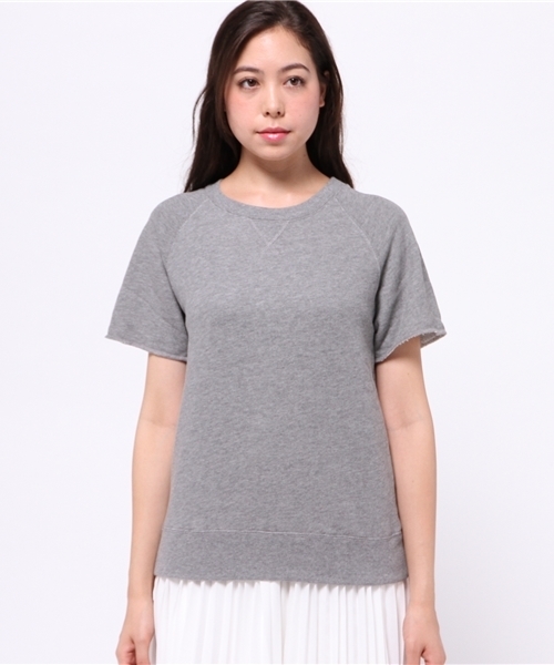 OUTLET(アウトレット)の「【Ciaopanic】ガーゼ裏毛(Tシャツ/カットソー・レディース・グレー/ホワイト・FREE)」の6枚目の写真