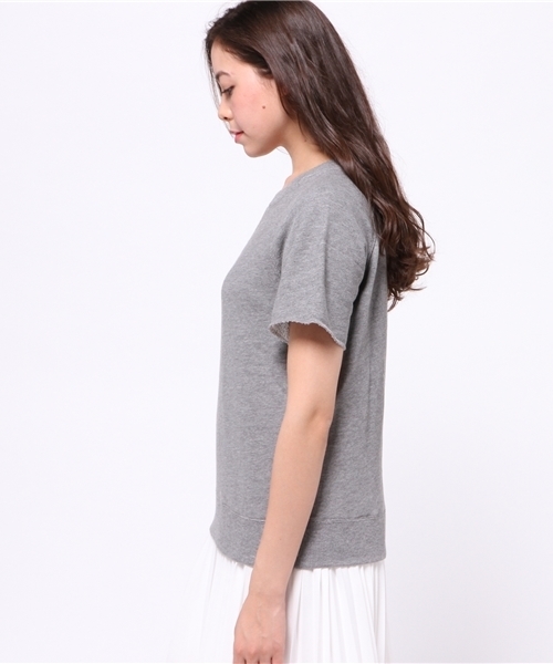 OUTLET(アウトレット)の「【Ciaopanic】ガーゼ裏毛(Tシャツ/カットソー・レディース・グレー/ホワイト・FREE)」の7枚目の写真